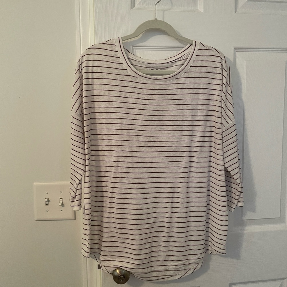 Striped Knit Top